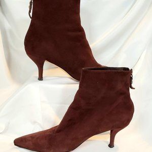 Via SPIGA Gerry Pointed Toe Ankle Booties (USED)